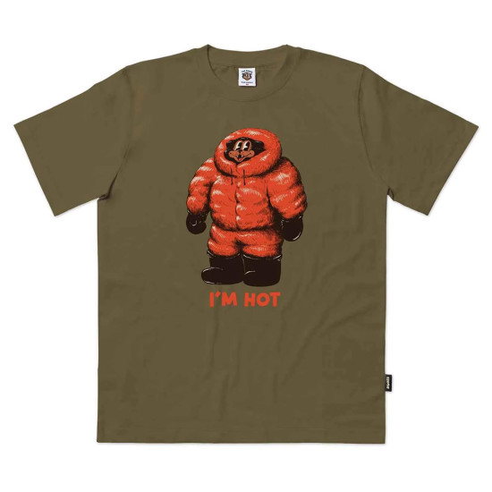 The Dudes Ανδρική κοντομάνικη μπλούζα Im Hot Classic T-Shirt